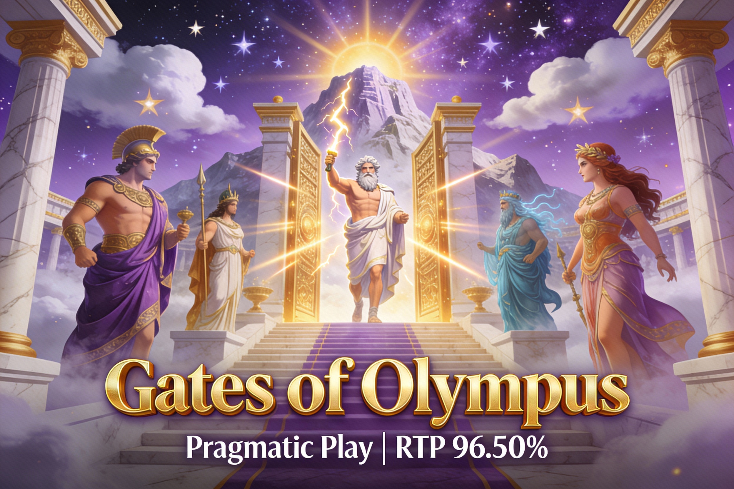 Gates of Olympus Slot - Pragmatic Play | RTP 96.50%